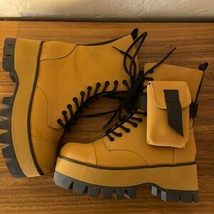 Poster Girl Platform Boots size 7